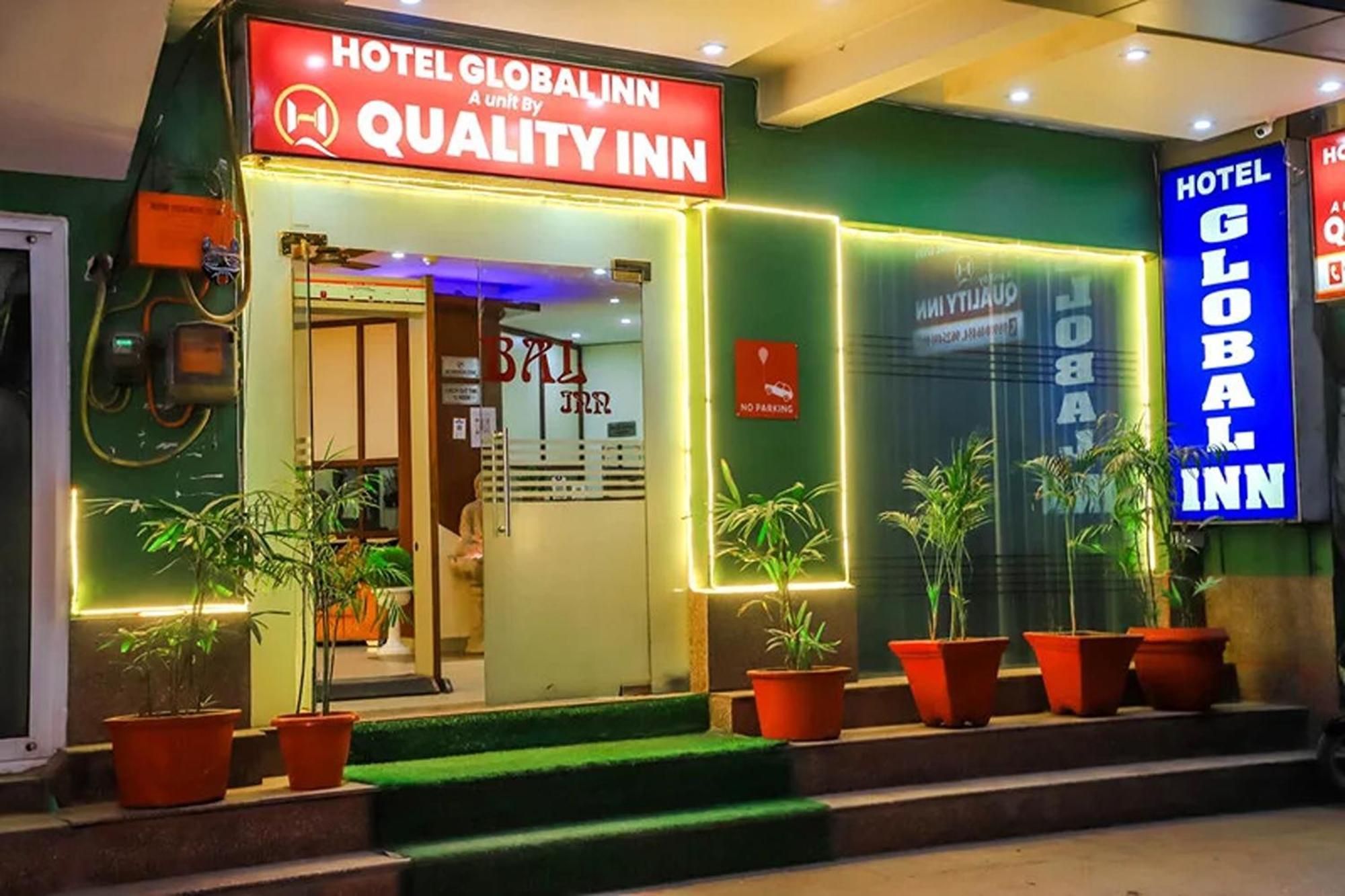 Hotel Global Inn By Quality Inn New Delhi Bagian luar foto